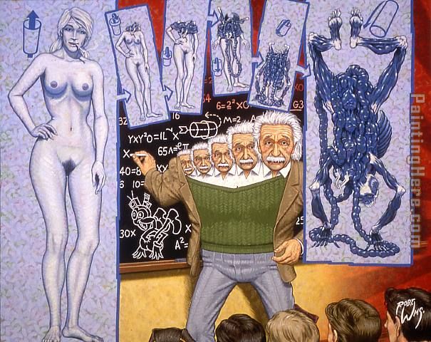 Robert Williams Infinite Einsteins And The Equation For The Inside Out Maiden